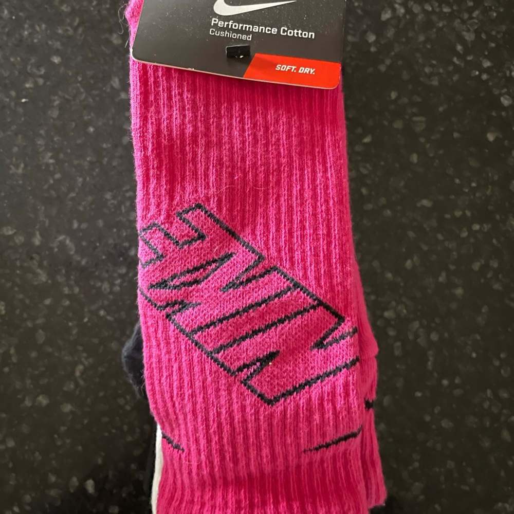 Girls’ Youth Crew Socks - pack of 3